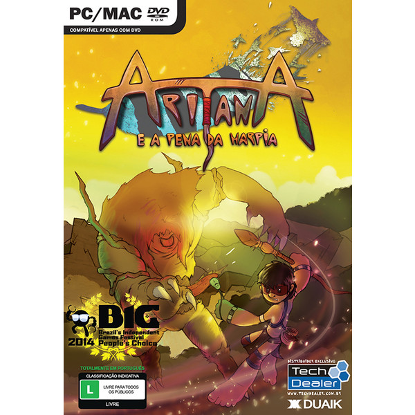 7898581050957 - ARITANA E A PENA DA HARPIA PC DVD