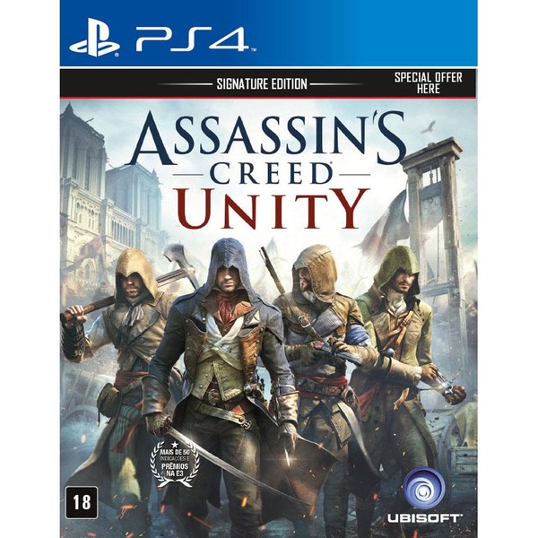 0887256301378 - ASSASSIN'S CREED UNITY SIGNATURE EDITION PLAYSTATION 4 BLU-RAY