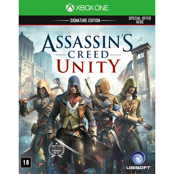 0887256301392 - ASSASSIN'S CREED UNITY SIGNATURE EDITION XBOX ONE BLU-RAY