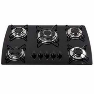 7897180005221 - ATLAS MEGA CHAMA COOKTOP 5 BOCAS PRETO