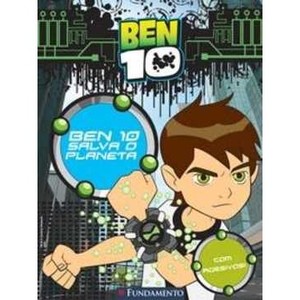 9788576765394 - BEN 10 - BEN 10 SALVA O PLANETA - SHARON ANTONIAZZI (857676539X)