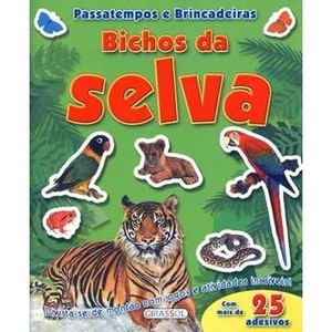 9788539403318 - BICHOS DA SELVA - PASSATEMPOS E BRINCADEIRAS