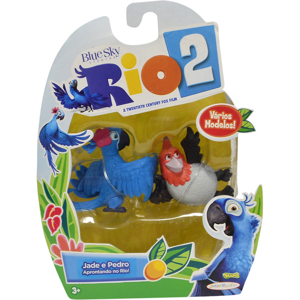 1069102385391 - BONECO SUNNY RIO 2 JADE E PEDRO