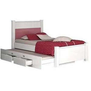 7898453646585 - CAMA LOPAS ATHENAS COM AUXILIAR E 2 GAVETAS SOLTEIRO