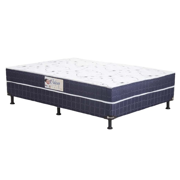 7890372264154 - CAMA UMAFLEX ORION BLUE CASAL BOX CONJUGADO