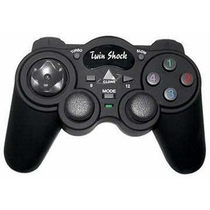 7896418811320 - CLONE TWIN SHOCK GAMEPAD