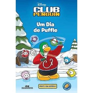 9788506064634 - CLUB PENGUIN - UM DIA DE PUFFLE - MONTE A SUA HISTÓRIA - VOL. 4 - TRACEY WEST