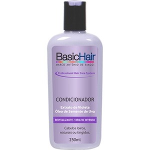 7896916720384 - CONDICIONADOR BASIC HAIR REVITALIZANTE/BRILHO INTENSO LOIROS, NATURAIS OU TINGIDOS