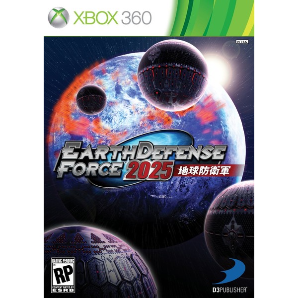 0879278002463 - EARTH DEFENSE FORCE 2025 XBOX 360 DVD
