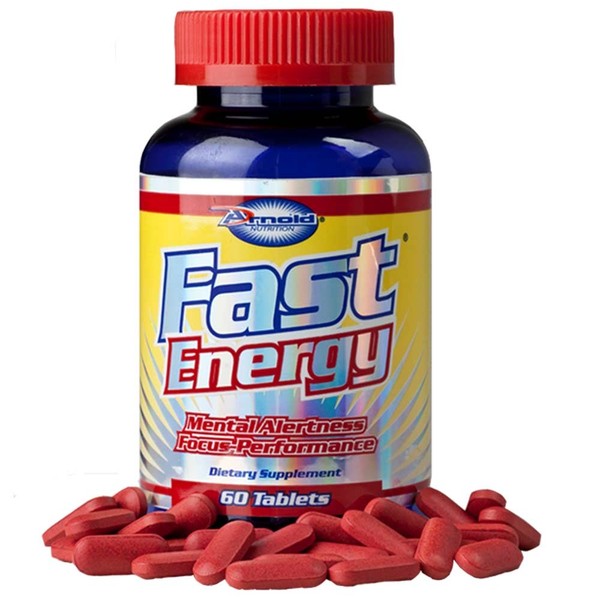 0181652011313 - ESPORTIVO ARNOLD NUTRITION FAST ENERGY POTE 60 TABLETES