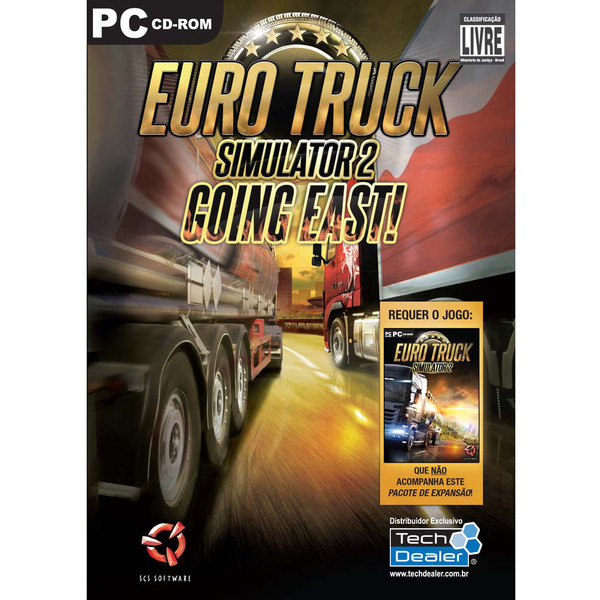 7898581050490 - GAME EURO TRUCK - SIMULATOR 2 GOING EAST! - PC