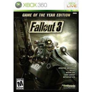 7899508900171 - FALLOUT 3 GAME OF THE YEAR EDITION XBOX 360 DVD