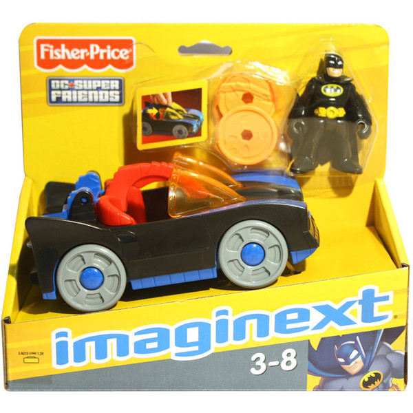 1069102728174 - FISHER PRICE IMAGINEXT DC SUPER FRIENDS BATMÓVEL