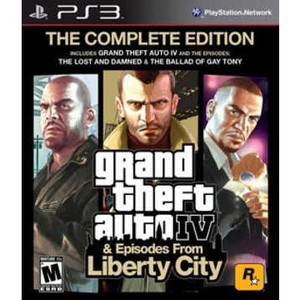 0710425378720 - GRAND THEFT AUTO IV COMPLETE EDITION & EPISODES FROM LIBERTY CITY PLAYSTATION 3 BLU-RAY