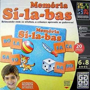 Jogo da Memória - Sílabas - Grow 01698