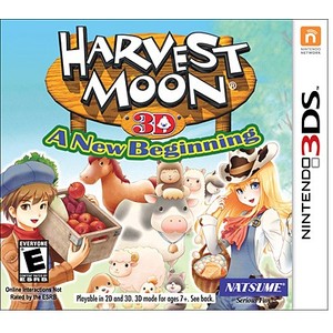 0719593140078 - HARVEST MOON 3D A NEW BEGINNING NINTENDO 3DS CARTUCHO