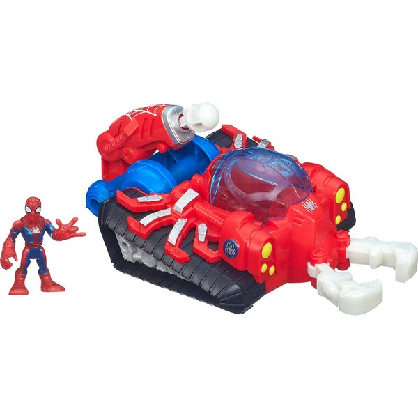 5010994791971 - HASBRO MARVEL SUPER HERO ADVENTURES HOMEM ARANHA ARACNO TANQUE