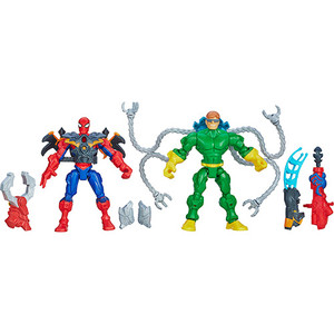 1069115819104 - HASBRO MARVEL SUPER HERO MASHERS HOMEM ARANHA VS. DOUTOR OCTOPUS