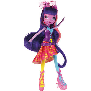 1069115117743 - HASBRO MY LITTLE PONY EQUESTRIA GIRL RAINBOW ROCKS TWILIGHT SPARKLE A3994