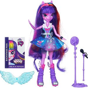 5010994792039 - HASBRO MY LITTLE PONY EQUESTRIA GIRLS RAINBOW ROCKS TWILIGHT SPARKLE CANTANDO