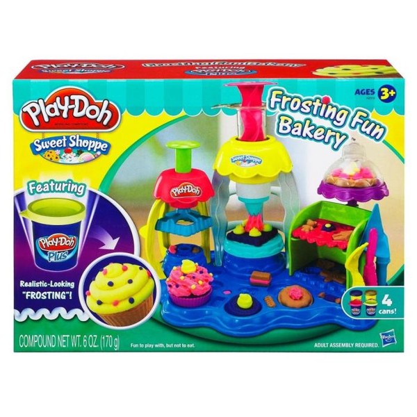 5010994708191 - HASBRO PLAY DOH FROSTING FUN BAKERY 4 CORES