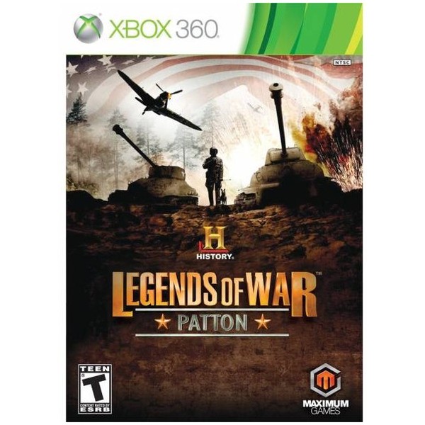 0814290012182 - HISTORY LEGENDS OF WAR PATTON XBOX 360 DVD