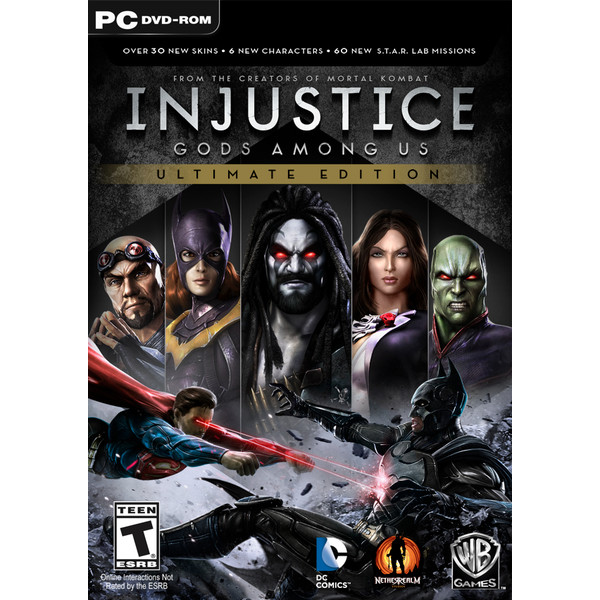 7892110080125 - INJUSTICE GODS AMONG US ULTIMATE EDITION PC DVD