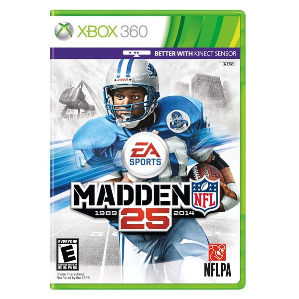 7892110155052 - MADDEN NFL 25 XBOX 360 DVD