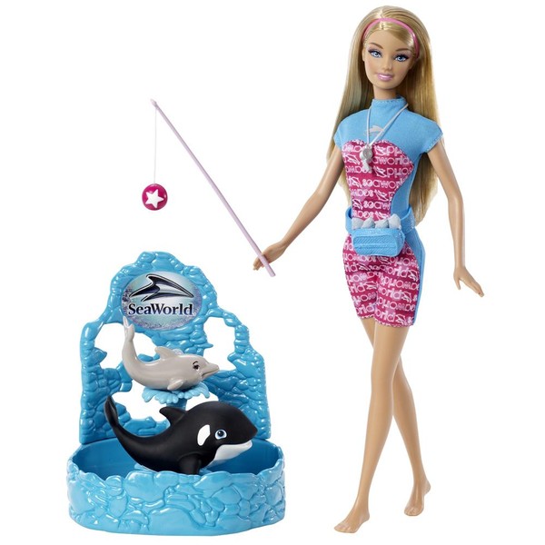 0746775150600 - MATTEL BARBIE QUERO SER TREINADORA DO SEA WORLD