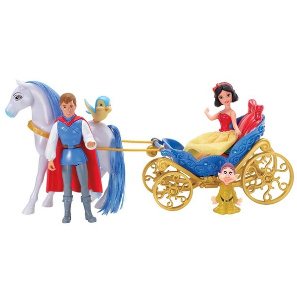 1069103331540 - MATTEL DISNEY PRINCESAS ERA UMA VEZ CARRUAGEM BRANCA DE NEVE