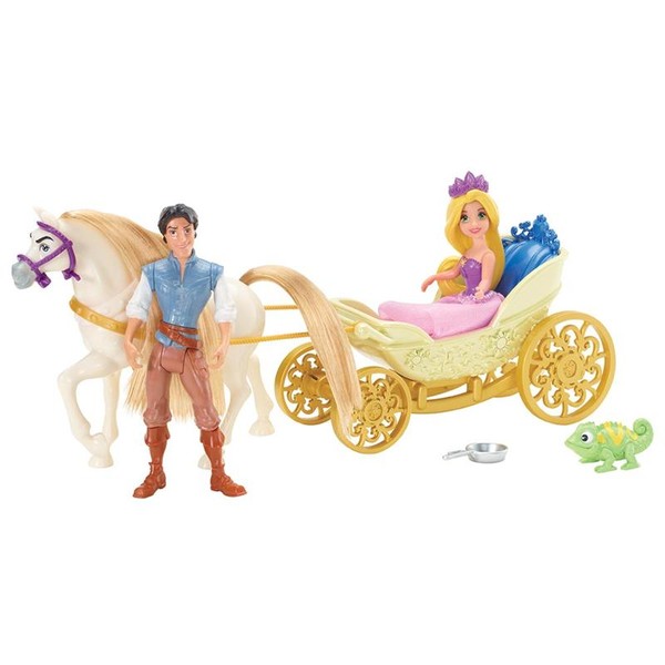 1069103331700 - MATTEL DISNEY PRINCESAS ERA UMA VEZ CARRUAGEM RAPUNZEL