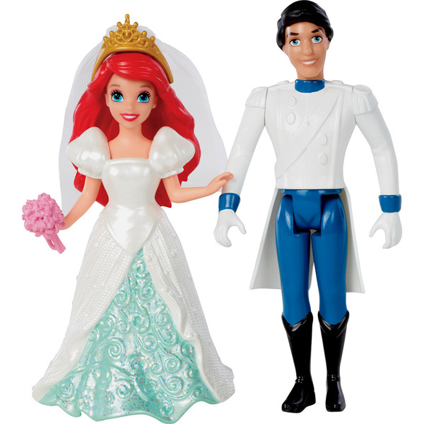 0746775303396 - MATTEL DISNEY PRINCESAS MAGICLIP CASAMENTO ARIEL