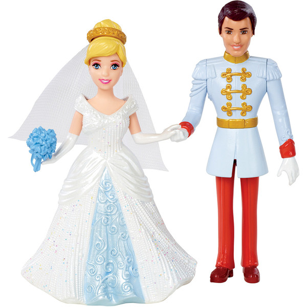 1069101560355 - MATTEL DISNEY PRINCESAS MAGICLIP CASAMENTO CINDERELA