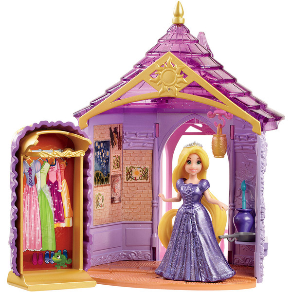 0746775303709 - MATTEL DISNEY PRINCESAS MAGICLIP MINI QUARTO RAPUNZEL