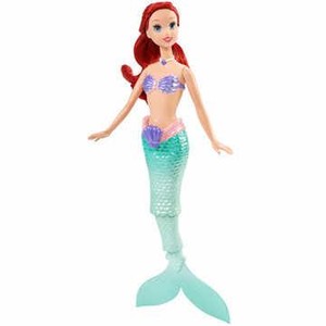 0746775017606 - MATTEL PRINCESAS ARIEL HORA DE NADAR