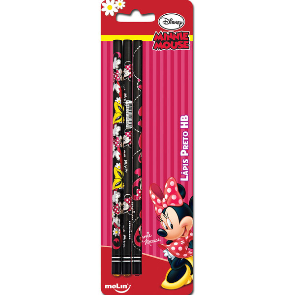 7898538293277 - MOLIN MINNIE MOUSE HB 3 UNIDADES
