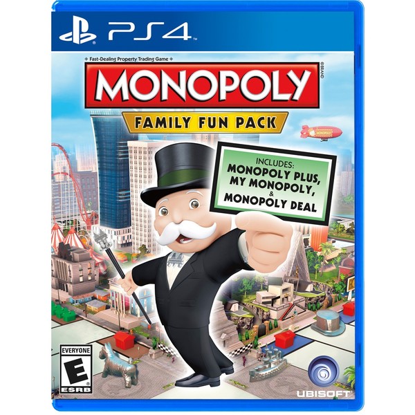 0887256000387 - MONOPOLY FAMILY FUN PACK PLAYSTATION 4 BLU-RAY
