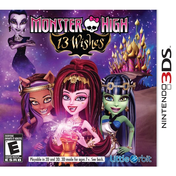 0815403010262 - MONSTER HIGH 13 WISHES NINTENDO 3DS CARTUCHO