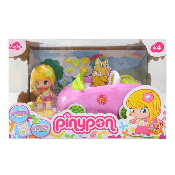 7898506470990 - MULTIKIDS PINYPON CARRO ROSA