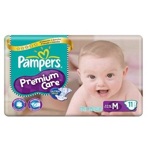 7506195172292 - PAMPERS PREMIUM CARE M 11 UNIDADES