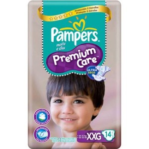 7506195172384 - PAMPERS PREMIUM CARE XXG 14 UNIDADES