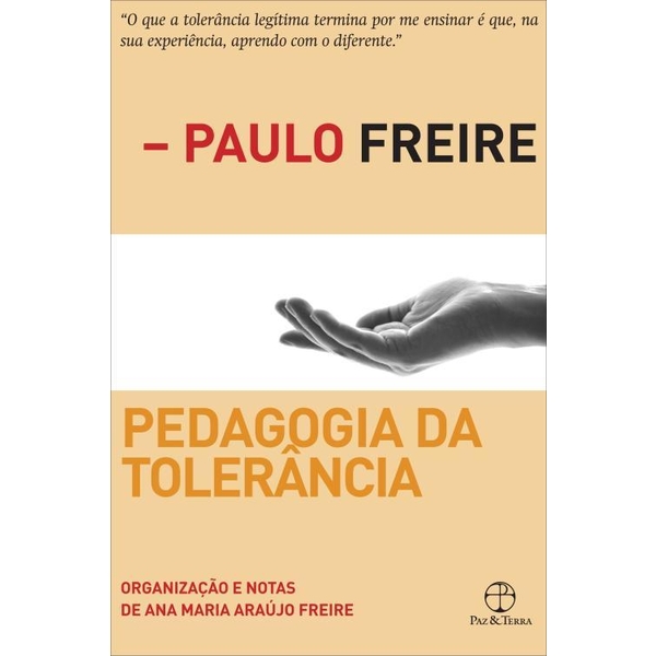 9788577532667 - PEDAGOGIA DA TOLERÂNCIA - PAULO FREIRE