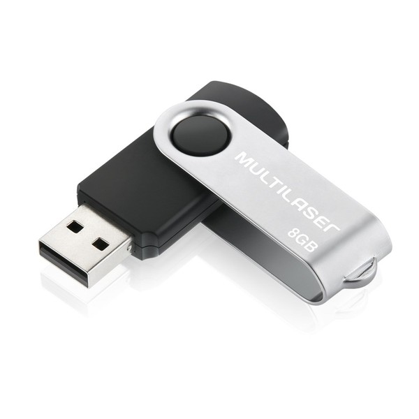 7898506457472 - PEN DRIVE MULTILASER TWIST 2 PD58700 8GB