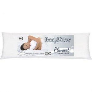 7898128515932 - TRAVESSEIRO BODY PILLOW 100% PENA DE GANSO PERCAL 233 FIOS 50X150 - PLUMASUL