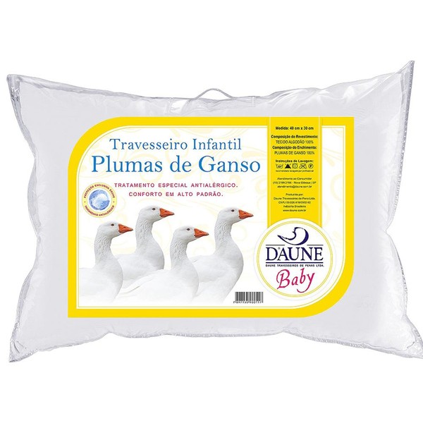 7897155904849 - PLUMAS DE GANSO DAUNE BABY 30 X 40 CM