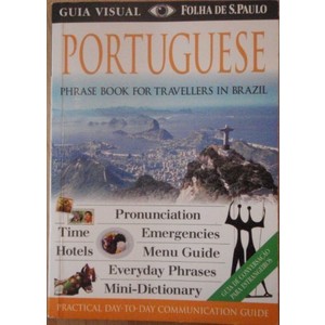 9788574022581 - PORTUGUESE PHRASE BOOK FOR TRAVELLERS IN BRAZIL - FOLHA DE SAO PAULO