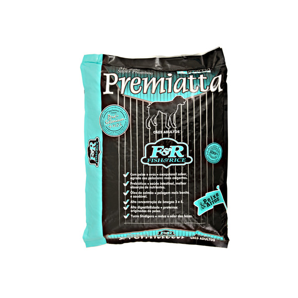 7896803072640 - PREMIATTA SUPER PREMIUM FISH E RICE ADULTOS PACOTE 2 KG