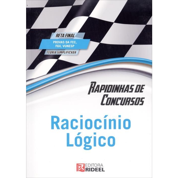 9788533925229 - RACIOCÍNIO LÓGICO - SÉRIE RAPIDINHAS DE CONCURSO - MURILO OLIVEIRA DE CASTRO COELHO