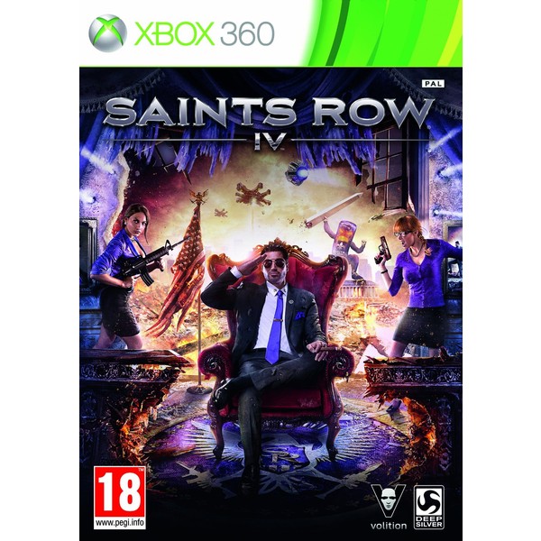 0816819011201 - SAINTS ROW IV XBOX 360 DVD