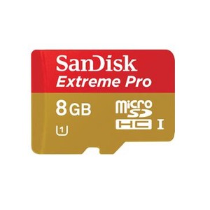 0619659072193 - SANDISK EXTREME PRO SDSDQXP--A11 8GB MICRO SDHC